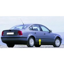 Sağ Arka Kapı Çıtası Siyah Plastik 3B0853754 Vw Passat B5 ile Uyumlu 1997-2000