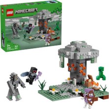 LEGO Minecraft Solgun Bahçe 21586 - 7 Yaş ve Üzeri Çocuklar Için Minecraft Figürleri Içeren Yaratıcı Oyuncak Yapım Seti (243 Parça)