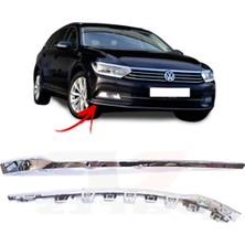 İTHAL Ön Tampon Alt Sağ Nikelajı Volkswagen Passat B8 2015-2019 - 3G08532542ZZ