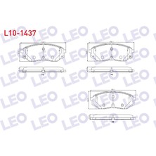 Otoco Kia Sorento Iıı (Um) 2.0 Crdı 2015 Ön Ikazlı Tel Delıklı Fren Balatası