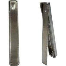 Zxx 564 Sürme Kapı Alından Çekilen Gömme Kulp 96 mm Inox Renk 16 x 2.5 cm