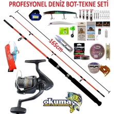 Oslo Okuma Revenger Rv-65 165CM 100-250GR Kendo Holiday Boat Profesyonel Tekne ve Bot Olta Takımı Seti