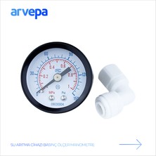 Arvepa Su Arıtma Cihazı Basınç Ölçer Manometre