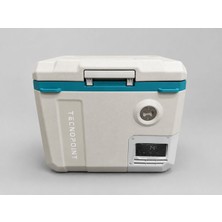 Tecnopoint 15LITRE Kompresörlü Oto Buzdolabı 12V-24V Araç Tipi Soğutucu/dondurucu