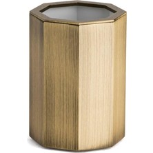 Tezgah Üstü Diş Fırçalığı Antik Renk 102X70X70 mm Antik Tek Ebat BA2012 007 Abm