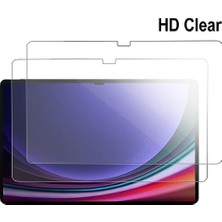 Kzıoacsh Galaxy Tab S10 Plus 2024/TAB S9 Fe Plus/s9 Plus/s8 Plus/s7 Fe/s7 Plus 12.5 Inç 2023, 2 Paket Hd Yüksek Sertlik Çizilmez Anti-Parmak Izi Temperli Cam Için Ekran Koruyucu