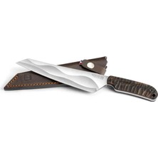 Tb Outdoor Dravık Ziricote Ahşap Saplı Bıçak (K.kahve)