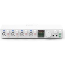 Professional E4X4 Pre | Yüksek Kalite Usb-C Ses Kartı: 4-Giriş/4-Çıkış 24BIT/192KHZ, 8...600OHM Arası Kulaklıklara Kadar Kullanılabilir. (Pc/mac)