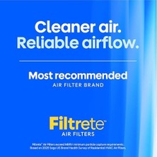 AD29–6PK-1E Air Filtre, 17,5 Inç x 23,5 Inç x 1 Inç, Beyaz