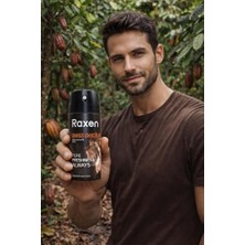 Raxen Erkek Deodorant Spreyi - Chocolate Serisi - 150ML - Etkili Ter Kokusu Önleyici - Alüminyumsuz ve Leke Bırakmayan Formül - Gün Boyu Ferahlık Veren Erkek Vücut Spreyi