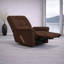 Smarto Relax Ticino Manuel mekanizmali Ergonomik TV Koltuğu Berjer , Dekoratif Baba Koltuğu
