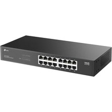 LS1016G; 16-Port Gigabit Portlu, Metal Kasalı, Qos Özellikli, Kurulum Gerektirmeyen Tak ve Çalıştır Özellikli Switch