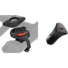 Gearlock Aerodinamik Gövde Dizayn Motosiklet/bisiklet Için Telefon Tutucu (Tüm Cihazlarla Uyumlu) MS100-000MP25057 30W Usb-C Araç Içi Hızlı Şarj Aleti