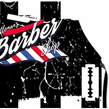 Bm Barber Mood Apron Boya Önlüğü, Kuaför Önlügü, Beauty Salon Önlügü, Önlügü.