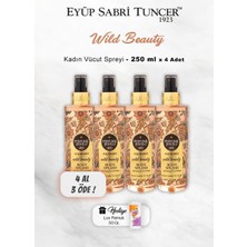4 Al 3 Öde Vücut Spreyi Beauty 250 Ml, Pamuk Hediyeli