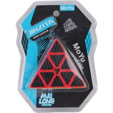 Başel Toys MF8957 Moyu Pyramid Küp Pyramid Fiber Karbon Küp
