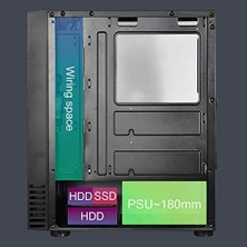 Montech X2 Plus Siyah Matx/yüksek Hava Akışı, Mesh Ön Panel, Tam Cam Yan Panel, Önceden Takılmış 2 x 140 Mm, 1 x 120 mm Argb Fanlar/type C / Usb3.0 /