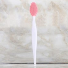 2 Adet Dudak Fırçası Peeling Etkili Gözenek Siyah Nokta Temizleyici Akne Giderici Çift Yönlü