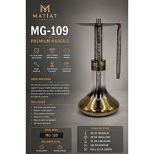 Megahed MG-109 Full Çelik Premium Nargile – Paslanmaz Çelik Gövde