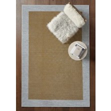 Bazaar Forum Lüx Sisal Makine Dokuması 8mm Dokuma Tabanlı Mutfak Balkon Halısı