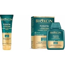 Keratin Argan Onarıcı Saç Bakım Kremi 250 ml Yıpranmış ve Hasar Görmüş Saçlarxbioxcin Keratin & Argan Onarıcı Şampuan 300 ml - Yıpranmış ve Hasar Görmüş Saçlar