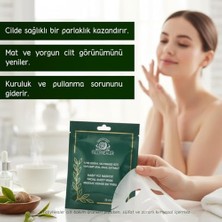 Salyangoz Özlü Kağıt Yüz Maskesi, Canlandırıcı ve Nemlendirici, Tüm Cilt Tipleri Için, Paraben Içermeyen, 25 ml