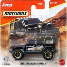 C0859 Matchbox 1:64 Tekli Arabalar Jeep Wrangler Superlıft JHN74