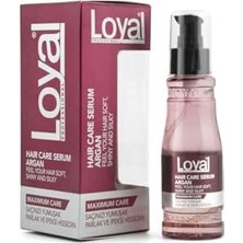 Loyal Arganlı Saç Serumu 90 ml – Yıpranmış Saçlar Için Onarıcı, Parlaklık ve Yumuşaklık Veren Bakım