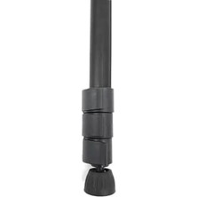 KM-3024 Monopod – 160 cm Yükseklik | Hafif (455 G) | 5 kg Taşıma Kapasiteli | 4 Bölüm Alüminyum | & Aynasız Kamera Uyumlu