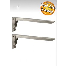 Beşel BA322 Katlanır Raf Altı Ayağı 28X10 cm Metal Raf Altı (2 Adet)