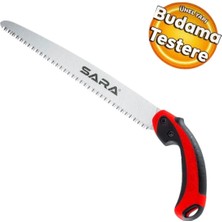 Sara S905 Ince Diş Ağaç Odun Dal Tahta Budama Testeresi 240 mm