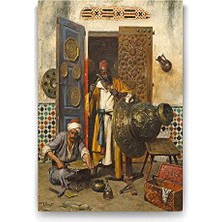 Bakır ve Metal Işleyenler Tablosu - 60X90CM