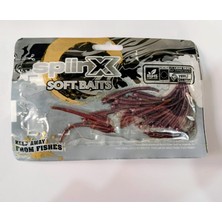Spiinx Sandworm 6cm Kokulu Lrf Silikon Yem/magenta–18 Adet