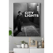 (PSTER15633) City Lights-Şehir Işıkları Film Afişi Kanvas Tablo 2 40 x 60
