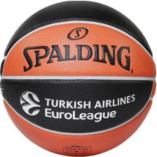 Spalding Euroleague Basket Topu TF1000 Renkli 7 Numara Yüksek Performans İç Mekan Kullanım (84-004Z)