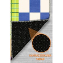 Matica Modern Şönil Doğal Pamuk Tabanlı Salon Halısı Kaymaz Yıkanabilir Çevre Dostu 140X200 cm