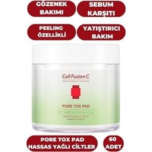 Bliss Store Cell Fusion C Pore Tox Pad Tüm Cilt Tipleri Için Gözenek Sıkılaştırıcı Gözenek Bakım Pedi 60 Adet