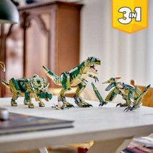 Bliss Store Creator 3’ü 1 Arada T. Rex 31151 – 9 Yaş ve Üzeri Dinozor Tutkunları Için Triceratops ve Pterodactyl Modelleriyle Yaratıcı Oyuncak Yapım Seti, Çocuklar Için Hediye Fikri (626 Parça)