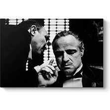 Bliss Store The Godfather - Marlon Brando Tablosu 60 x 40