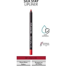 Bliss Store Cosmetics Silk Lipliner Suya Dayanıklı Ipeksi Dudak Kalemi - 07 Cherry Silk