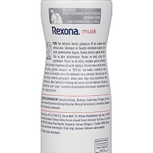 Bliss Store Rexona Kadın Sprey Deodorant Musk%0 Alüminyum 150 ml (5 Paketi)