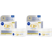 Bliss Store Q10 Power Kırışıklık Karşıtı Gündüz Yüz Kremi SPF30 50 Ml,yaşlanma Karşıtı,sıkılaştırıcı,nemlendirici,kreatin,hyaluronik Asit (2 Paketi)