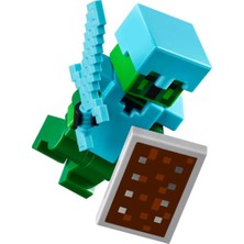 Bliss Store Minecraft - 67 Kaktüs Şövalye - Kalkan Orijinal Minifigür