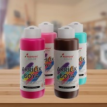 Bliss Store Tamamlayıcı Renkler Akrilik Boya 4'lü Set 4X120 ml