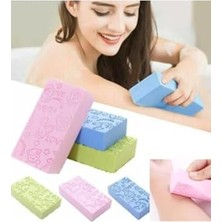 Bliss Store Sihirli Sünger Banyo Peeling Ölü Deri Temizleme Süngeri Duş Bakım Yumuşak Lif Çok Amaçlı Sünger