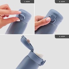 Bliss Store Skyfall Çelik Sızdırmaz Termos 500 ml Mavi