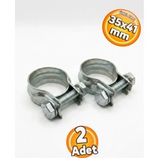 Starline A-041 1 1/4'' Ağır Tip Hortum ve Egzoz Kelepçesi 35X41 mm (2 Adet)