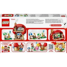 Bliss Store Super Mario Toad Evinde Parti 72041 – 7 Yaş ve Üzeri Çocuklar Için Parti Temalı Yaratıcı Oyuncak Yapım Seti, Eğlenceli Oyun Deneyimi ve Hediye Fikri, Koleksiyonluk Model (276 Parça)
