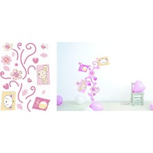 Bliss Store Duvar Süsü  Çiçekli Ağaç Desenli Pvc