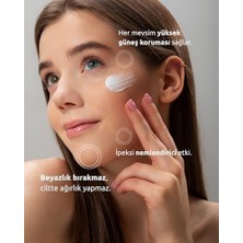 Bliss Store Dualshield Uv Defense Spf 50+ Güneş Koruyucu Krem, Uva/uvb Geniş Spektrum, Mineral ve Organik Filtre, 100 ml